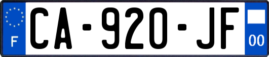 CA-920-JF