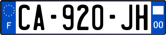 CA-920-JH