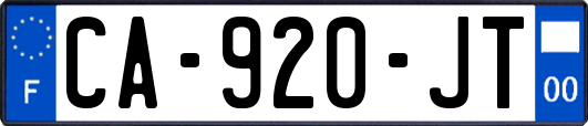 CA-920-JT