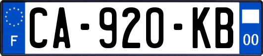 CA-920-KB