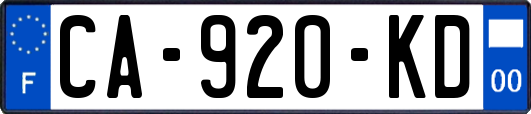 CA-920-KD