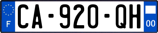 CA-920-QH