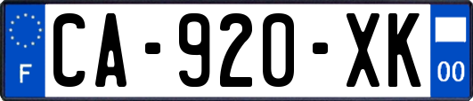 CA-920-XK