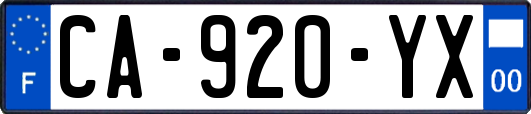 CA-920-YX