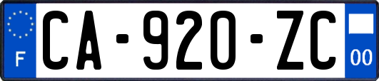 CA-920-ZC