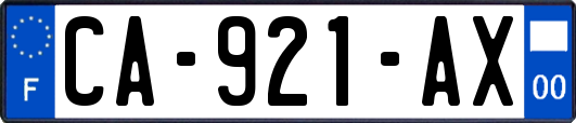 CA-921-AX