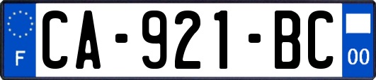 CA-921-BC