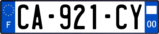 CA-921-CY