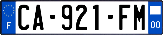 CA-921-FM