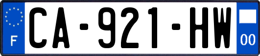 CA-921-HW