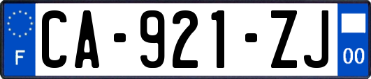 CA-921-ZJ