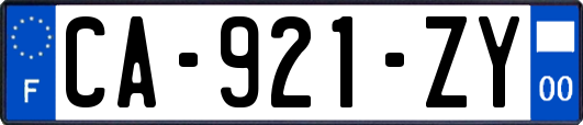 CA-921-ZY