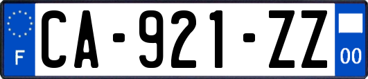 CA-921-ZZ