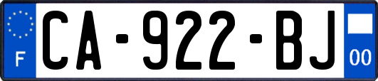 CA-922-BJ