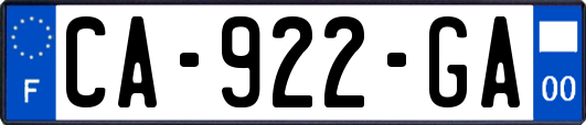 CA-922-GA