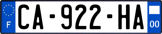 CA-922-HA