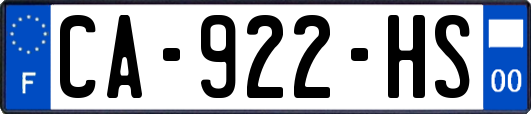 CA-922-HS