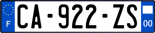 CA-922-ZS