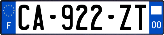 CA-922-ZT