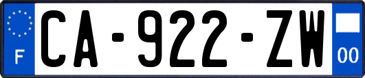 CA-922-ZW