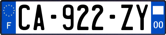 CA-922-ZY