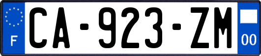 CA-923-ZM