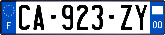 CA-923-ZY