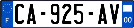 CA-925-AV