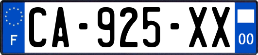 CA-925-XX