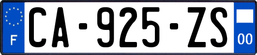 CA-925-ZS