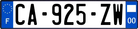 CA-925-ZW