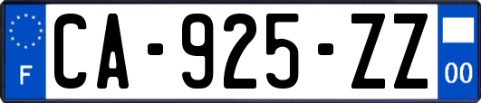 CA-925-ZZ