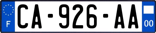 CA-926-AA