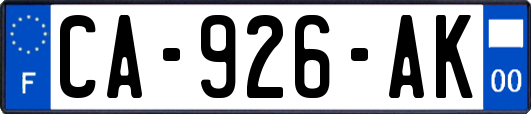 CA-926-AK