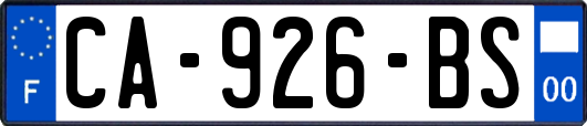 CA-926-BS