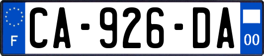 CA-926-DA