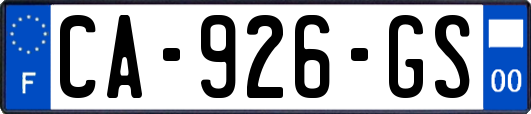 CA-926-GS