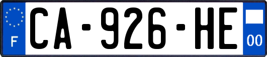 CA-926-HE