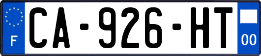 CA-926-HT