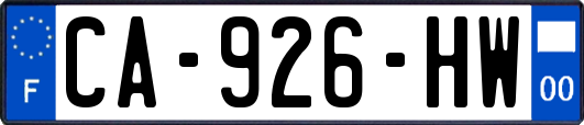 CA-926-HW