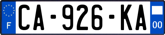 CA-926-KA