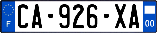 CA-926-XA