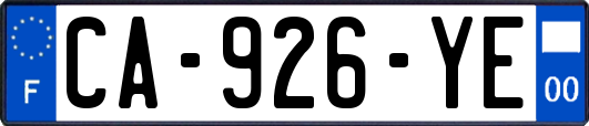 CA-926-YE