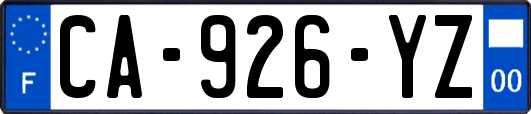 CA-926-YZ