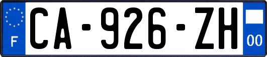 CA-926-ZH