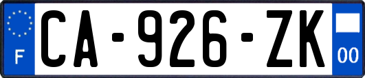 CA-926-ZK