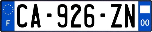 CA-926-ZN