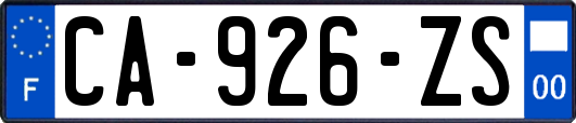 CA-926-ZS