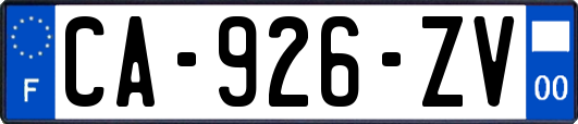 CA-926-ZV