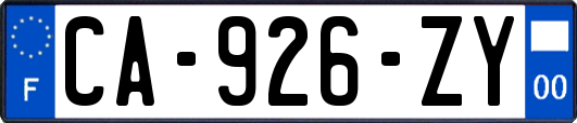 CA-926-ZY